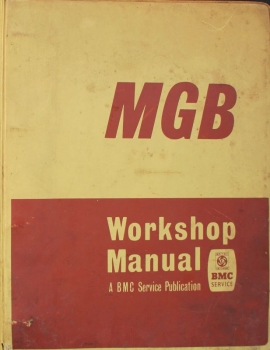 MG B British Motorcorporation 1968 Workshop-Manual (1536)